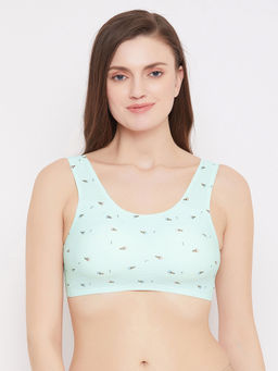 Secrets By ZeroKaata - Medium Impact Slip On Padded Sport Bra- Assorted