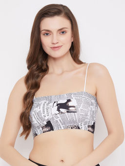 Secrets By ZeroKaata - Medium Impact Slip On Padded Sport Bra- Assorted