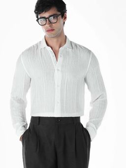 Jack & Jones - Men Slim Fit White Shirt