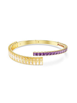 SWAROVSKI - Matrix Multi-coloured Gold-Tone Plated Bracelet