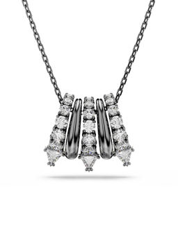 SWAROVSKI - Sublima White Ruthenium Plated Necklace