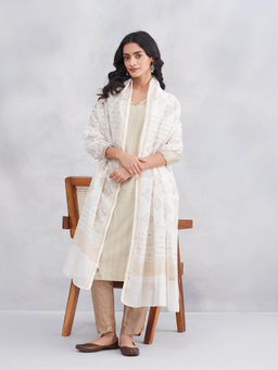 Fabindia - Women Natural Cotton Silk Blend Dupatta