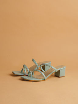 ERIDANI - Dahlia Light Green Heels