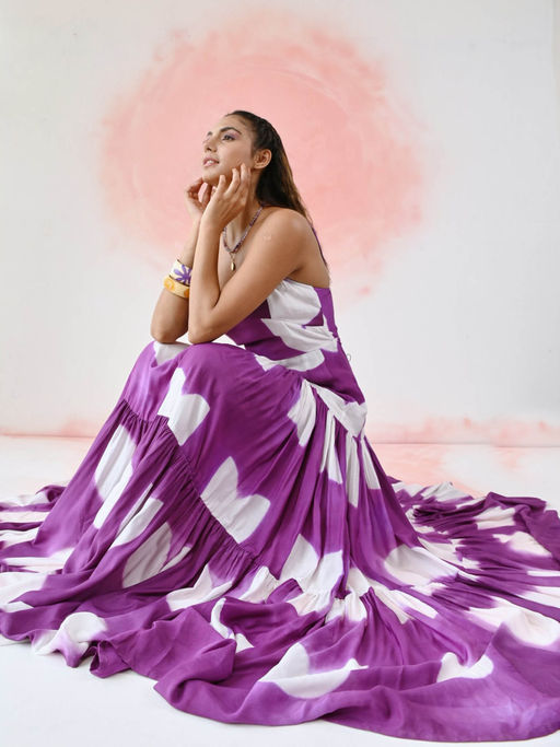 fancy pastels dress Buy Fancy Pastels Mermaid Frill Dress