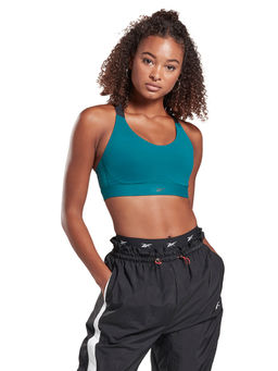 Reebok - S Hero Power Teal Studio Bra