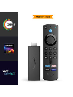 Amazon - Fire TV Stick Plus (2021 )includes ZEE5, SonyLIV & Voot annual subscriptions