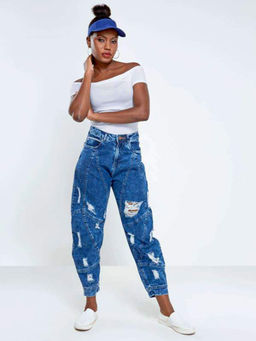 FREAKINS - Hot Pink Wide Leg Jeans