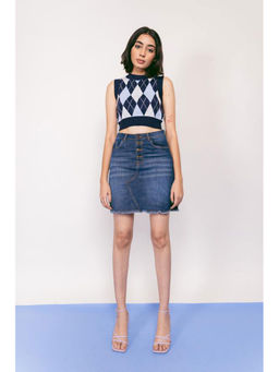 FREAKINS - Denim Pencil Skirt
