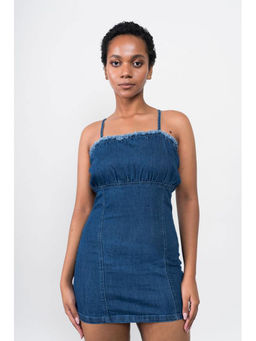 FREAKINS - Blue Strappy Dress
