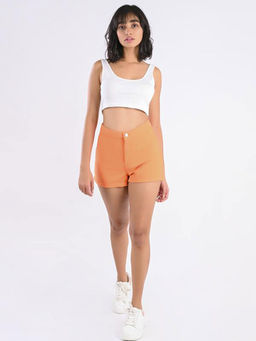 FREAKINS - Orange Texture Shorts