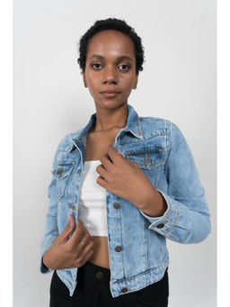 FREAKINS - Light Blue Denim Jacket