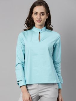 RAREISM - Blue Solid Tops