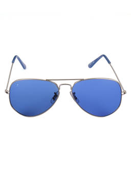 Floyd - Blue Metal Sunglasses