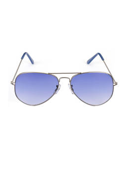 Floyd - Blue Metal Sunglasses