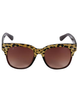 Floyd - Brown Metal Sunglasses