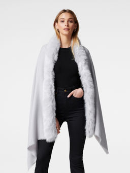 Forever New - Scarlett Faux Fur Scarf (One Size)