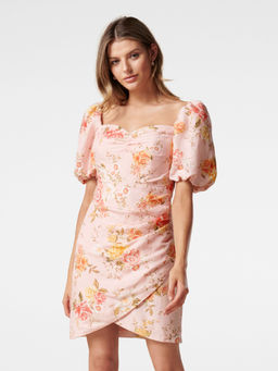 Forever New - Floral Sweetheart Mini Dress
