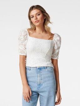 Forever New - Casey Ruched SleeveTop