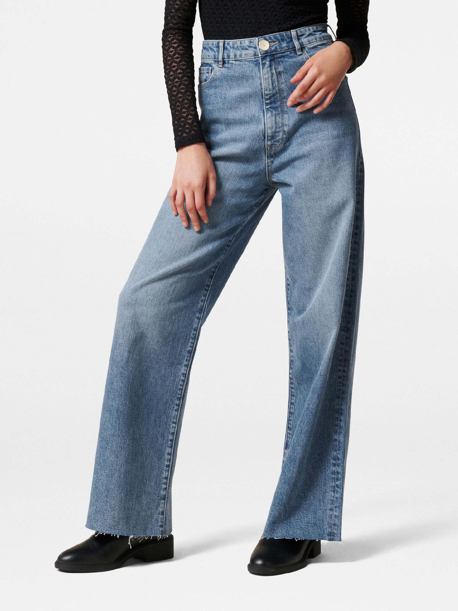 Buy Forever New Gia High Rise Wide Leg 