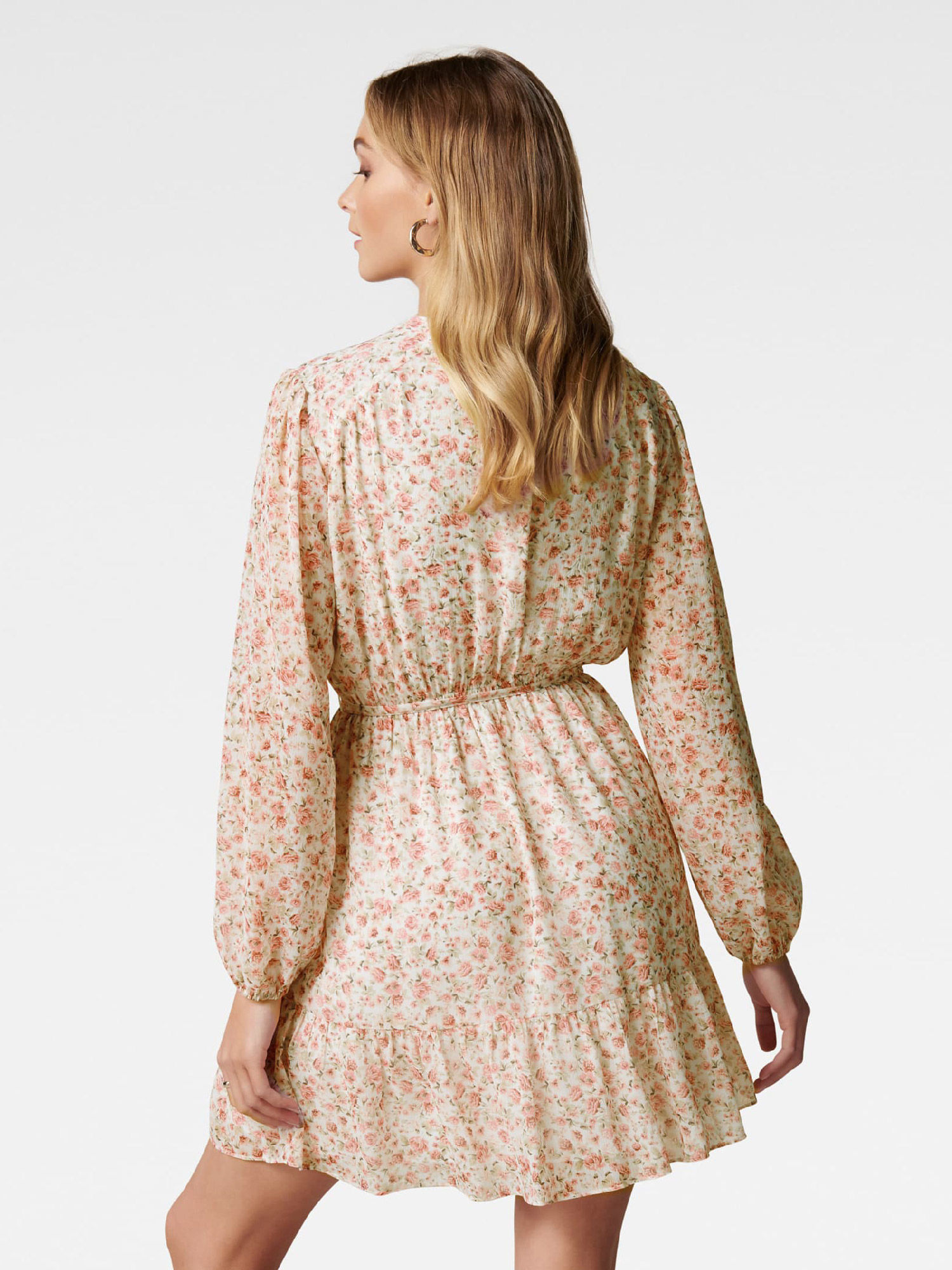 Gabriella Petite Button Skater Dress 