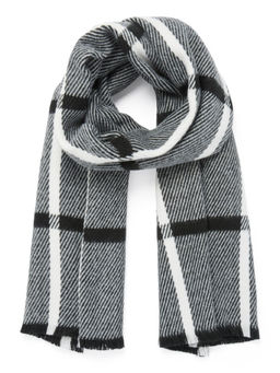 Forever New - Black Naomi Check Scarf