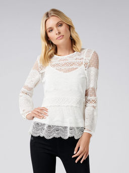 Forever New - Jessica Balloon Sleeve Top