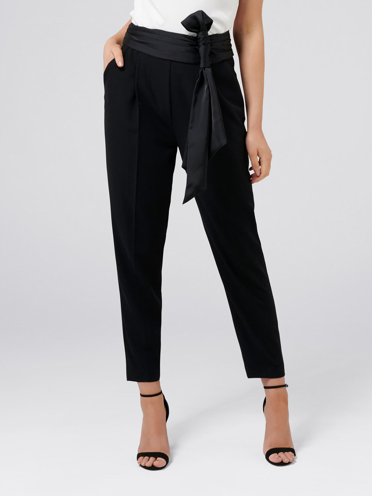 Buy Forever New Willow Bow Front Pants 
