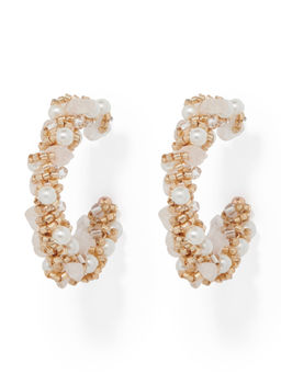 Forever New - Penelope Beaded Hoop