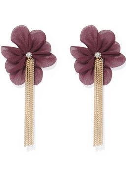 Forever New - Arya Flower Chain Drop Earrings