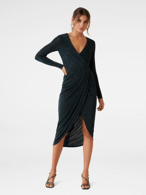 Forever new glitter dress clearance