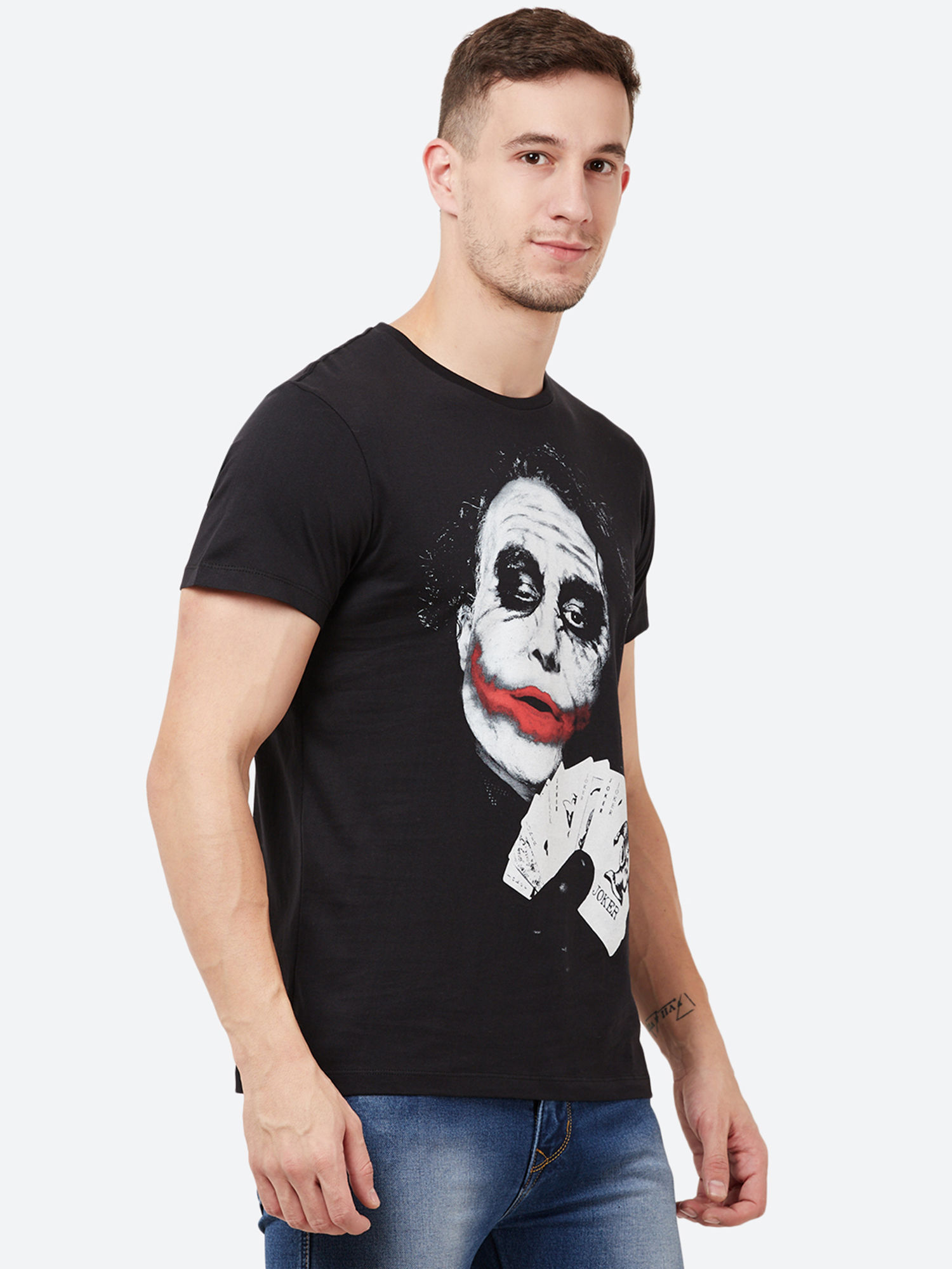 Free Authority Black Joker Printed 