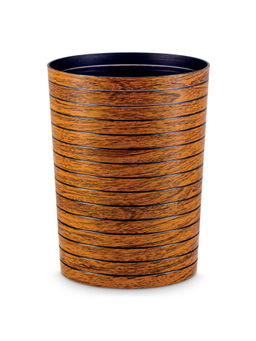 Freelance - Miami Polystyrene Wastebin Waste Storage Box Dustbin Trash Can Dark Wood