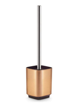 Freelance - Windsor Polystyrene Toilet Brush & Holder Bathroom Cleaner Copper