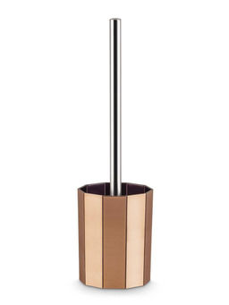 Freelance - Imperial Polystyrene Toilet Brush & Holder Bathroom Cleaner Copper