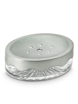 Freelance - Regal Acrylic Soap Stand Case Holder Dish Silver