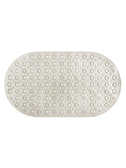 Freelance - Pvc Shower Mat Bathroom Bath Tub Non Slip Grip Bathmat Beige (69 X 39 Cm)