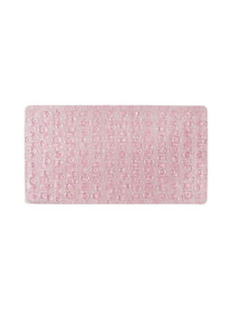 Freelance - Pvc Shower Mat Bathroom Bath Tub Non Slip Grip Bathmat Pink (71 X 39 Cm)