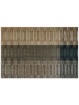 Freelance - PVC Basketweave Table Mats, Kitchen & Dining Placemats, Set of 6 pcs, 30 x 45 cm