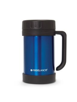 Freelance - Vacuum Insulated Stainless Steel Flask, Mug, Water Beverage Cup, Travel Tumbler 500 ml