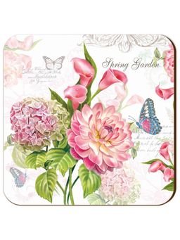 Freelance - Artificial Leather Manhattan Kitchen & Dining Table Tea Glass Coasters, Set of 6