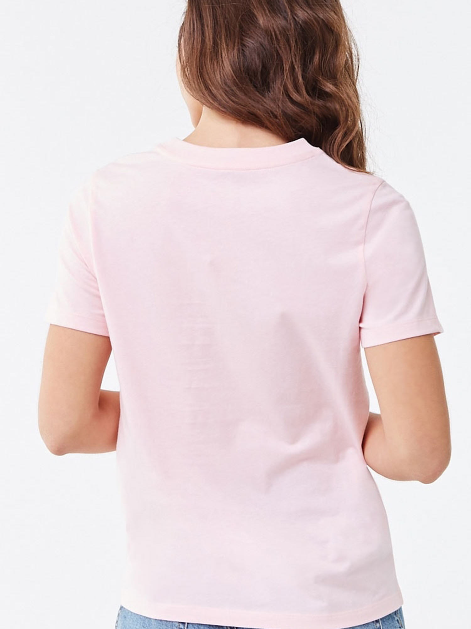 Light Pink Je Taime Graphic T-Shirt 