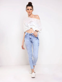FREAKINS - High Waist Jeans