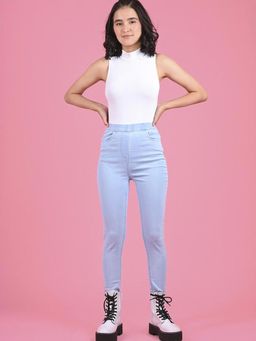 FREAKINS - Sky-Blue Jeggings