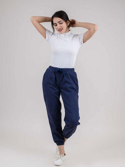 FREAKINS - Navy Blue Joggers