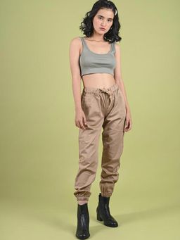 FREAKINS - Beige Joggers