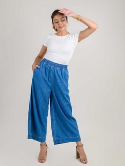 FREAKINS - Fully Elasticated Palazzo With Inner Draw Cord