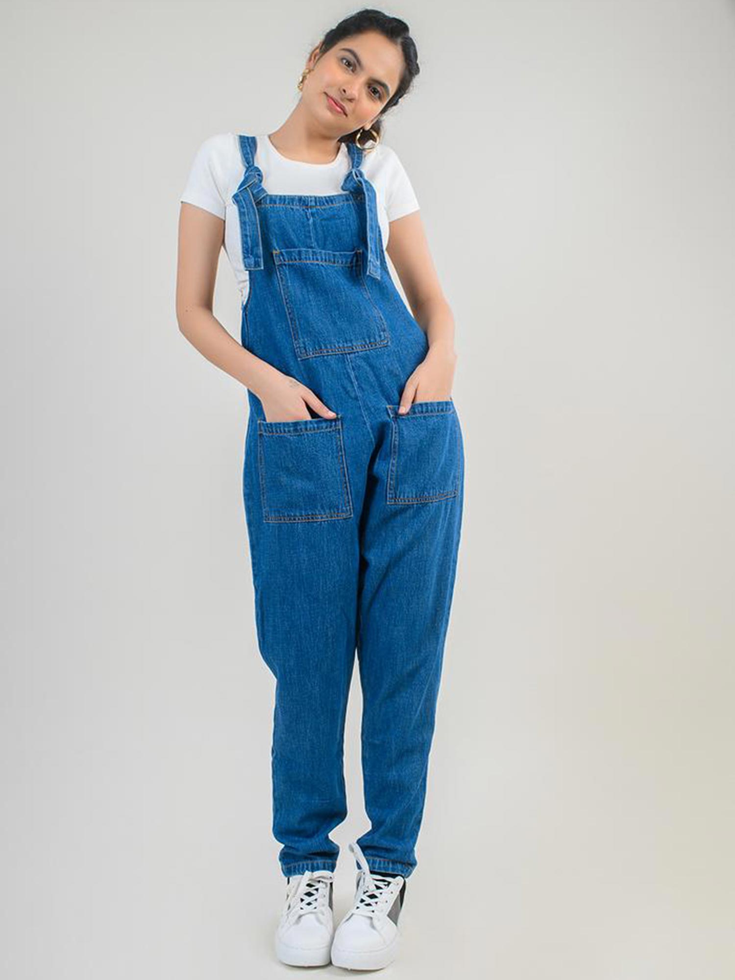 Buy FREAKINS Mid Blue Organic Denim 