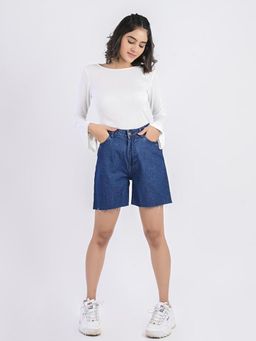FREAKINS - Dk Blue Bermuda Shorts