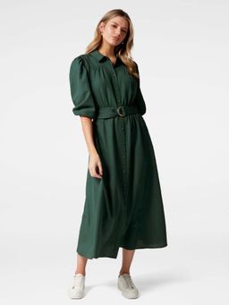 Forever New - Pia Puff Sleeve Shirt Dress