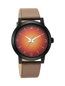 Fastrack - Stunners 3245NL02 Orange Dial Analog Watch For Men
